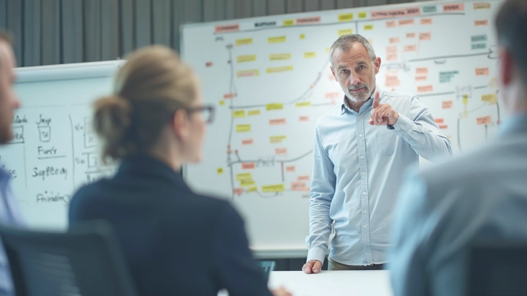 Профессиональная фотография матрицы Эйзенхауэра, используемой для приоритизации задач