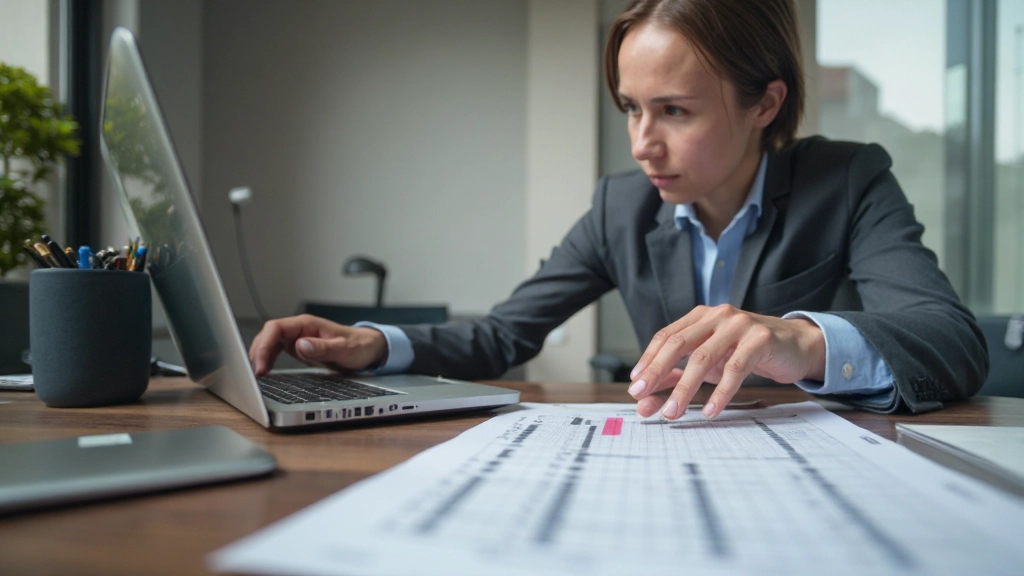 Профессиональное фото матрицы приоритизации, нарисованной на доске, с заметками и стикерами, размытый фон офиса, естественное освещение, без текста и водяных знаков